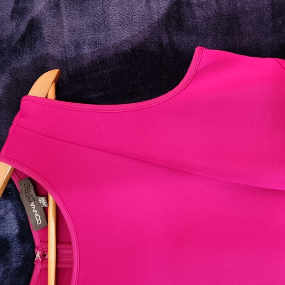 Sleeveless Raspberry Dress - Picture 4 of 8